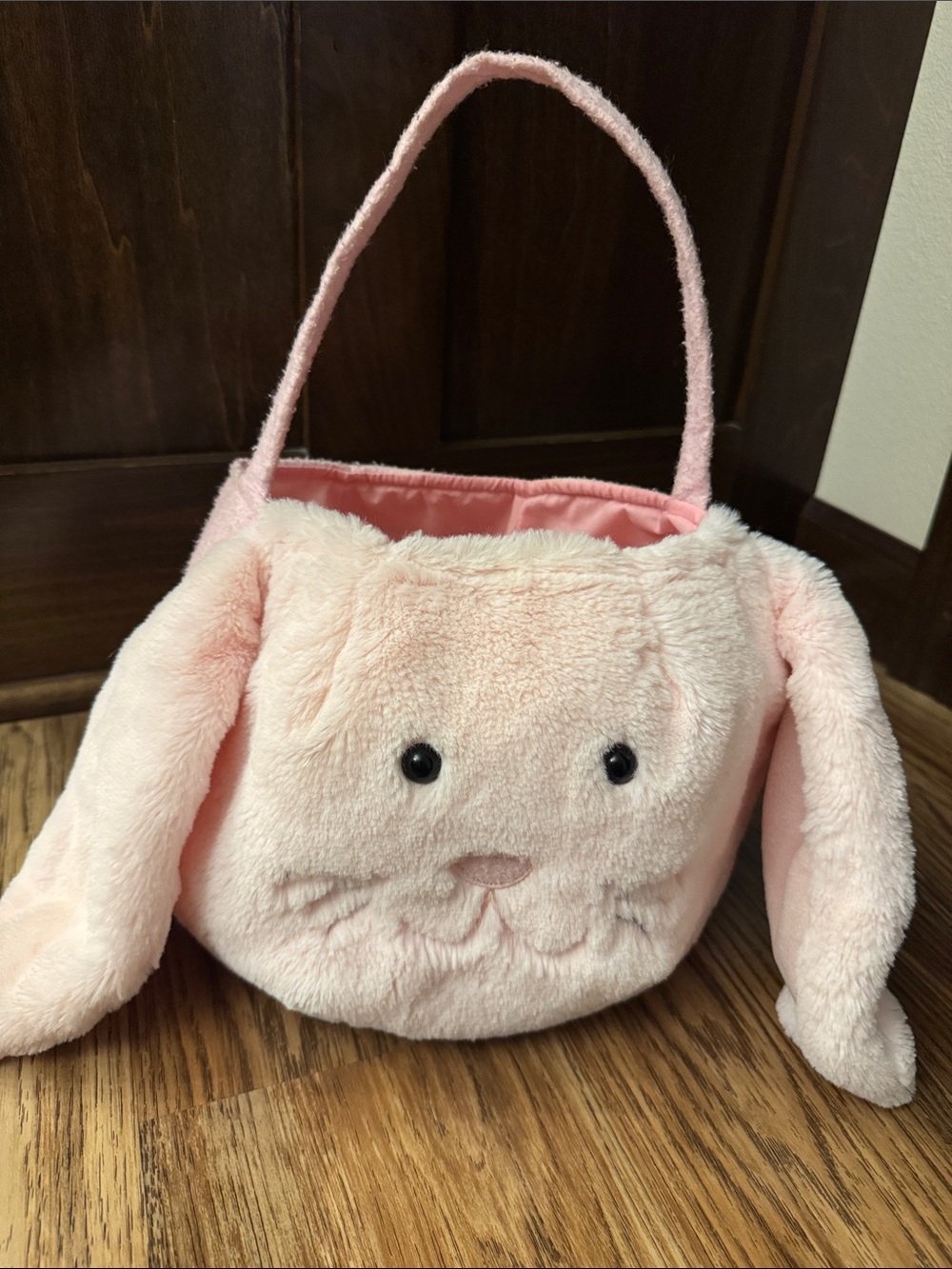 Pottery Barn Kids plush bunny Easter basket